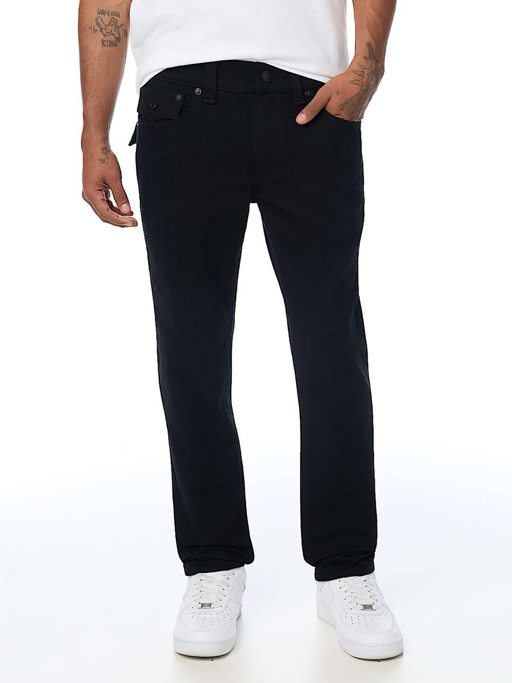 True Religion Men's Rocco Relaxed Skinny Jeans Size 33